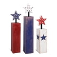 thumbnail image 2 of Independence Day Decoration,Wooden Festival Table Decor Set Distressed Solid Wood Desktop Ornament Stable Standing Holiday Atmosphere Prop Compact Size Indoor Scene Layout Piece For Family Gathering, 2 of 7