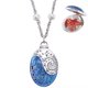 thumbnail image 3 of 2025 nuevo Disney 1:1 réplica de collar de Moana, collares periféricos con forma de océano de animación con regalos de cumpleaños y Año Nuevo de alta apariencia, 3 of 5