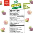 thumbnail image 4 of Dare RealFruit Sours Gummies Summerfruit Burst Flavor, 350g/12 oz., Bag, {Imported from Canada}, 4 of 4