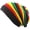 color, variant on Fashion Rasta Beanie Hat Winter Hats Ribbed Knitted Hat Peaked Cap Colorful Ribbed Knit for Woman