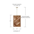 thumbnail image 2 of 1 Light Foyer In Coastal Style-28 Inches Tall And 17 Inches Wide     -Traditional Installation Capital Lighting 547411Ma, 2 of 7