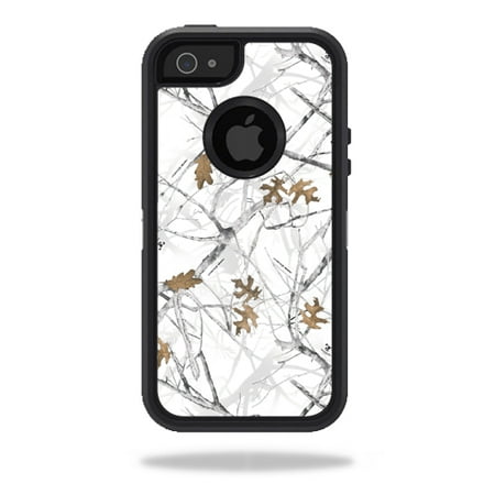 - MightySkins Protective Vinyl Skin Decal for OtterBox Defender iPhone 5/5s/SE Case wrap cover sticker skins TrueTimber® Conceal Snow