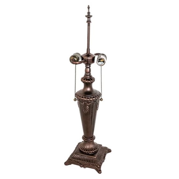 Meyda Tiffany 253019 Fluted 26" Tall Lamp Base - MultiColor