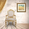 thumbnail image 3 of Wang, Melissa 20x20 Gold Ornate Wood Framed with Double Matting Museum Art Print Titled - Wave Impression I, 3 of 4