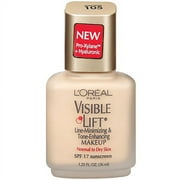 L'Oreal Paris Line-Minimizing & Tone-Enhancing Makeup 105 Nude Beige Visible Lift 1.25 Fl Oz