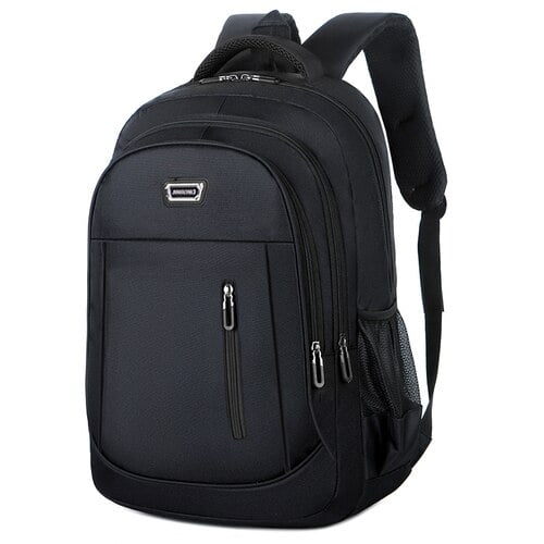 Xierya-mochila informal para hombre, morral de viaje, ocio, negocios, tendencia de moda, mochilas escolares para estudiantes, color negro