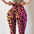 thumbnail image 1 of Pantalon pour Femmes Taille Haute Femmes Mode Taille Haute Sport Mise en Forme Nœud Impression Positionnée Pantalon de Yoga Pantalon pour Femmes 2024 en Liquidation, 1 of 6