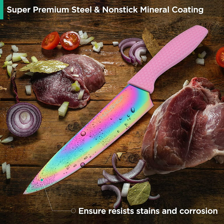 Rainbow Kitchen Knives