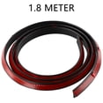 thumbnail image 3 of 1.8M Rubber Car Front Hood Windshield Seal Strip Moulding Wind Deflector Trim, 3 of 8