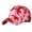 Red, variant on Bibifish Womens Red & Pink Tie-Dye Baseball Cap Curved-Brim Soft Fabric Lightweight Casual Vacation Streetwear Outdoor Sun Protection Cap