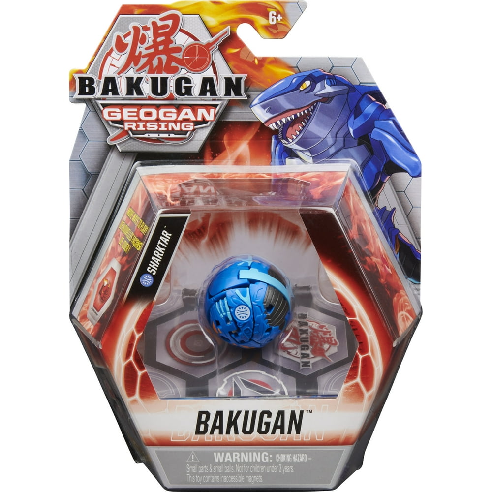 Bakugan, Sharktar, 2inch Tall Geogan Rising Collectible Action Figure