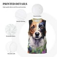 thumbnail image 3 of Sikiie Colorful Flower Dog Basketball Jersey Reversible Men's Mesh Athletic Sports Shirts Training Practice S-4XLXX-Large, 3 of 6
