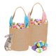 thumbnail image 1 of Bolsa de conejito de pascua, cesta de pascua con orejas, bolsa de cesta de conejo de pascua para niños, huevos de Pascua, regalos de pascua (rosa azul) Feliz Sencillez, 1 of 5