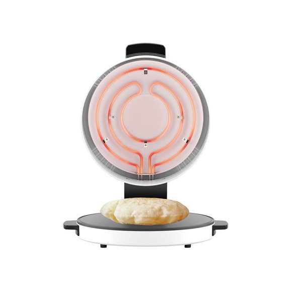 Horno De Pizza Eléctrico De 2000 W, Mácina Para Hacer Pizza Con Encimera De 12 Pulgadas Con Bobina Calcefactora Para La Cocina Casera, Pizza Hacer, Pan Y Corteza Crujiente,