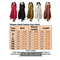 thumbnail image 2 of Innerwin Robes Maxi Manches Longues Robe Femme Fête Col en V Ourlet Irrégulier Blanc 5TG, 2 of 2
