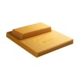 thumbnail image 1 of Meditación Conjunto de cojines de meditación Bordado de almohada multipropósito Elegante Cojín de plegable para sentarse en el piso para el hogar Amarillo, 1 of 8