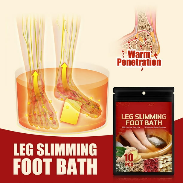 Lymphatic Drainage Ginger Foot Soak Leg Slimming Foot Bath Foot