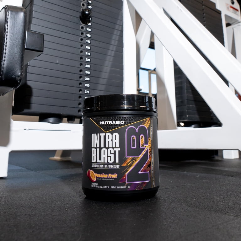 NutraBio Intra Blast BCAA EAA Electrolyte and Hydration Powder