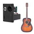 thumbnail image 4 of Guitar Pickup Battery Case,Copper Guitar Cable Amplifier EQ Battery Cover Case Guitar Battery Case Time-Tested Durability, 4 of 8