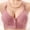 Pinks, variant on Tsesme Front Closure Bras for Women Wireless Full Cup Comfy Bralette Push up Supportive Everyday Adjustable Bra