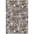 thumbnail image 2 of Addison Rugs Dream Shag Premium Machine Washable Transitional Herringbone Gray Rectangle Rug, 5' x 7'6", 2 of 8