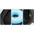 thumbnail image 7 of Protein Leather + Memory Foam Ear Pads Cushion Cover for EDIFIER HECATE G2, 7 of 7