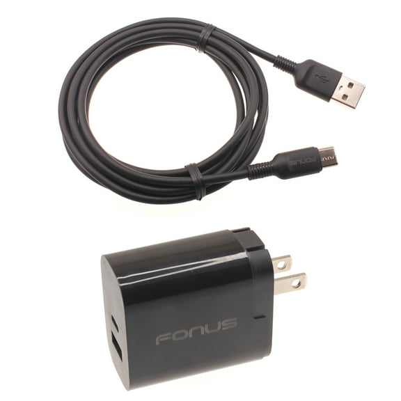 Fast Type-C 36W PD Home Charger for Galaxy A30s/A10s/A10e/A02s - 6ft Long Cable USB-C Power Cord QC3.0 Adapter Wall L2W Compatible With Samsung Galaxy A30s/A10s/A10e/A02s