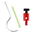 thumbnail image 2 of LOVIVER Corner Pole Holder Rod Holder 8mm Interface Universal Bracket Rotatable Red Set B, 2 of 8