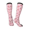 thumbnail image 4 of Fotbe Strawberries print Women's Men's Novelty Crew Socks Cotton Socks Knee High Socks for Walking,Running,Nurses,Pregnancy, 4 of 9