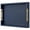 Blue-17" x 12" x 2", variant on Beige 17" x 12" x 2" Faux Leather Serving Tray