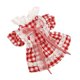 thumbnail image 4 of Ropa de títeres Lolita, vestido de encaje a cuadros para perros y gatos, ropa para mascotas, falda de osito de peluche, 4 of 6