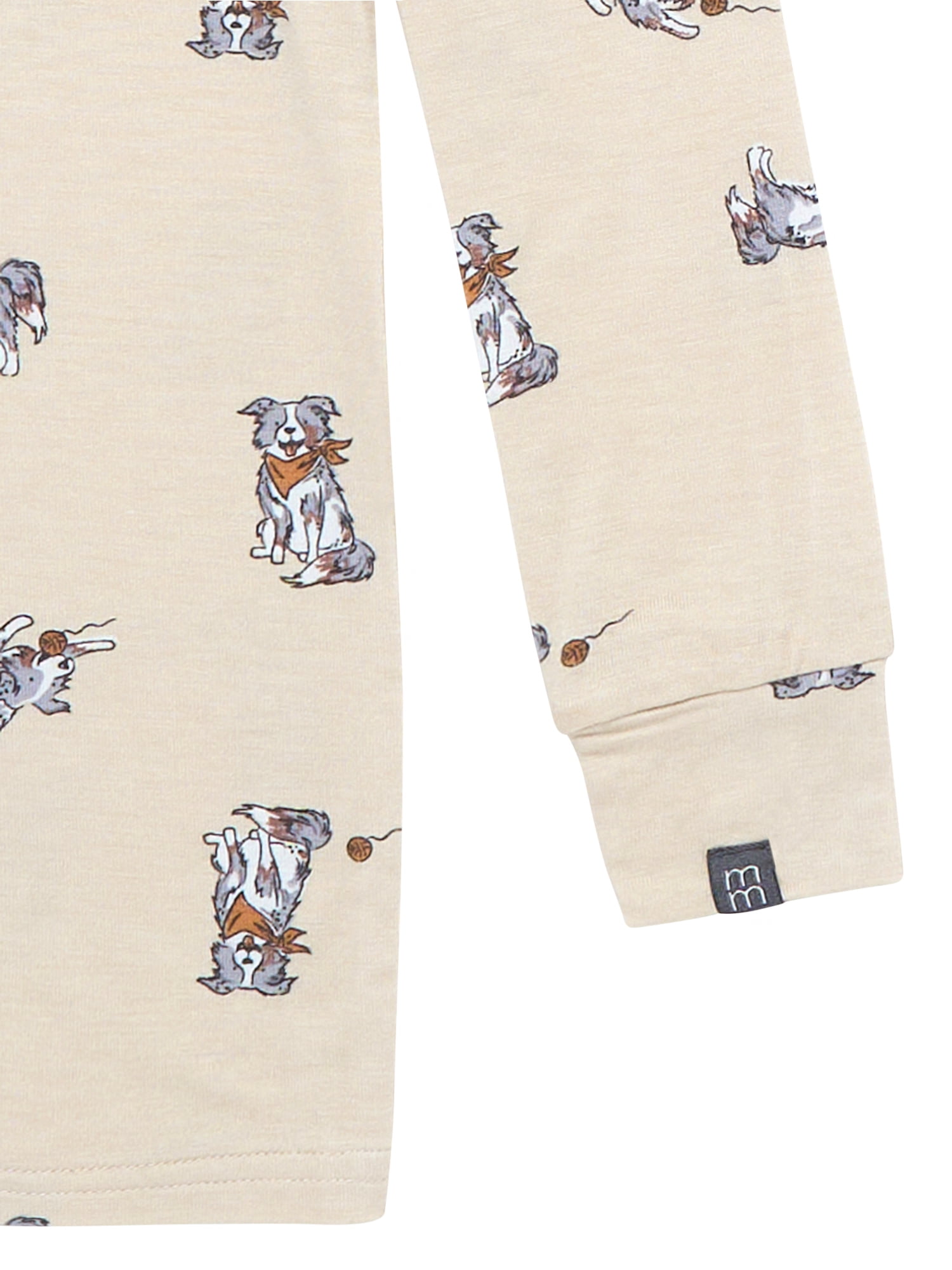Modern Moments by Gerber Toddler Neutral Super Soft Pajama Set, 2-Piece, Sizes 12 Months-5T