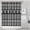 Black White Ethnic, variant on Black Geometric Striped Pattern Shower Curtain 36"x72" ,Bathroom Decorative Shower Curtains Set with 12 Hooks,Modern Waterproof Washable Shower Curtain