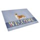 thumbnail image 1 of "Treasures Corgi Welcome Tabla de cortar grande, multicolor" Caroline's Treasures  BB5524LCB, 1 of 1