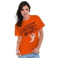 thumbnail image 3 of Ghost Under the Sheets Halloween Men's Graphic T Shirt Tees Brisco Brands L, 3 of 6