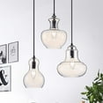 thumbnail image 2 of Beveen Round 3-Light Glass Gourde Lamp Collection, 2 of 4