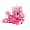 thumbnail image 3 of Puf de peluche con forma de animal Aurora Bundle, arándano, ondulado y rollo de gelatina, unicornio, 3 of 3
