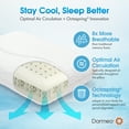 thumbnail image 4 of Dormeo True Evolution Bed Pillow Low Profile Standard Cooling Pillow with Octaspring Technology, 4 of 11