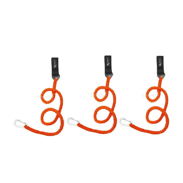 3 Count paddle Leash Lanyard Paddle Holder Tool con mosquetón