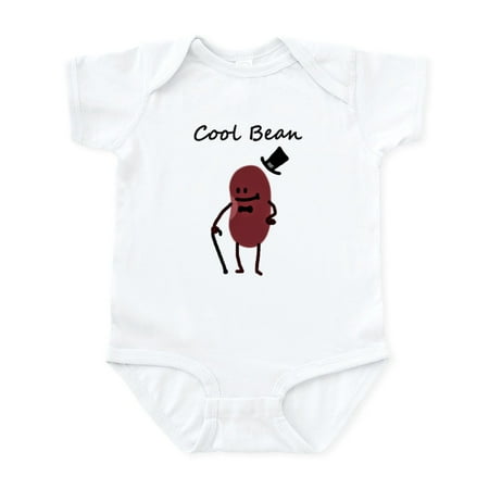 

CafePress - Bob The Cool Bean Infant Bodysuit - Baby Light Bodysuit Size Newborn - 24 Months
