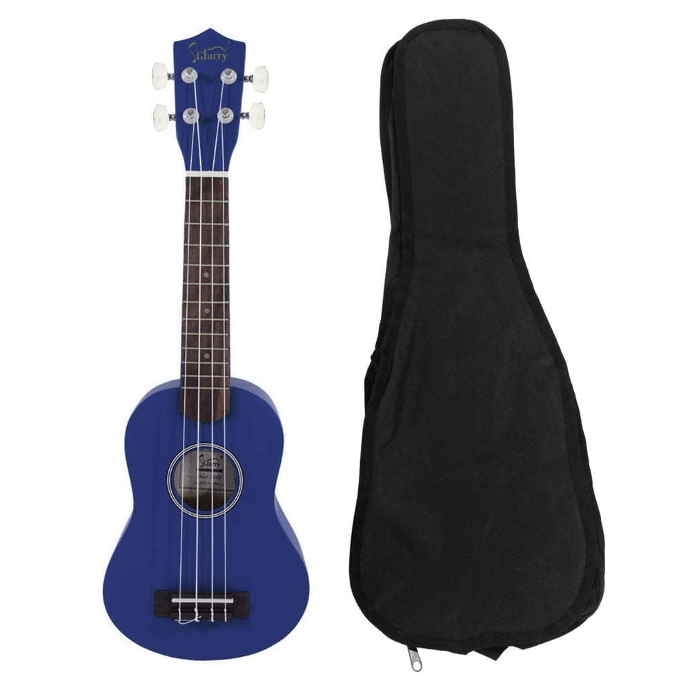 Lowestbest 21" Exquisite Pure Color Rosewood Ukulele with Bag, Fingerboard Basswood Soprano Ukulele for Kids Beginners, Blue Lowestbest 21" Exquisite Pure Color Rosewood Ukulele with Bag, Fingerboard Basswood Soprano Ukulele for Kids Beginners, Blue