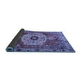 thumbnail image 2 of Ahgly Company Indoor Square Persian Blue Traditional Area Rugs, 3' Square, 2 of 4
