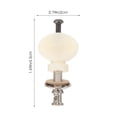 thumbnail image 2 of WHAMVOX 4pcs Ukulele Peg Universal Ukulele Tuning Peg Musical Instrument Ukulele Tuner, 2 of 8