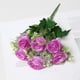 thumbnail image 4 of Paquete de 6 flores de seda artificial - Rojo, Rosa, Amarillo, Azul, Morado, Beige - 15x10x30cm Boda y Decoración del Hogar, 4 of 7