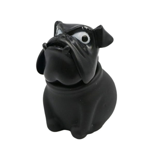 Qiweii Squeezable Dog Head Stress Relief Toy,Soft Squishy Toy for Hand Fidgeting and Relaxation Use