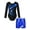 Royal Blue, variant on iEFiEL Kid Girls Dance Leotard with Shorts Gymnastics Ballet Suit Long Sleeve Fitness Workout Outfit Silver 8