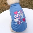 thumbnail image 3 of Spring Summer Dog T-shirt Thin Breathable Cotton Vest Puppy Sweatshirt Print Clothes For Small Dogs Poodle Corgi Pet Apparel, 3 of 6