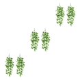 thumbnail image 3 of Naiovety 2x flores y plantas artificiales para decoración de jardín - Bajo mantenimiento Durabilidad duradera Manzanas verdes Type1 NO1, 3 of 6
