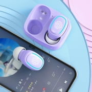 Wireless Earbuds, Bluetooth Headphones,Touchs Wireless Bluetooth Headset Macaron Color Mini Invisible Binaural In-ear In-bud Bluetooth Headset