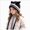 Child Winter Hat A33-Black, variant on 2-8 Years Girls Winter Cat Face Knit Beanie, Warm Earflap Hat for Cold Weather Outdoor Hat Kids